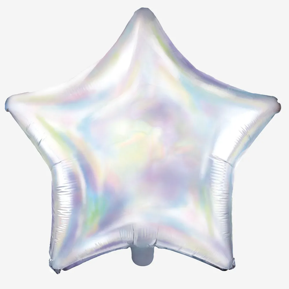 Shop Party Deco Iridescent Star Balloon