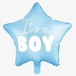 Store Party Deco It'S A Boy Blue Star Balloon