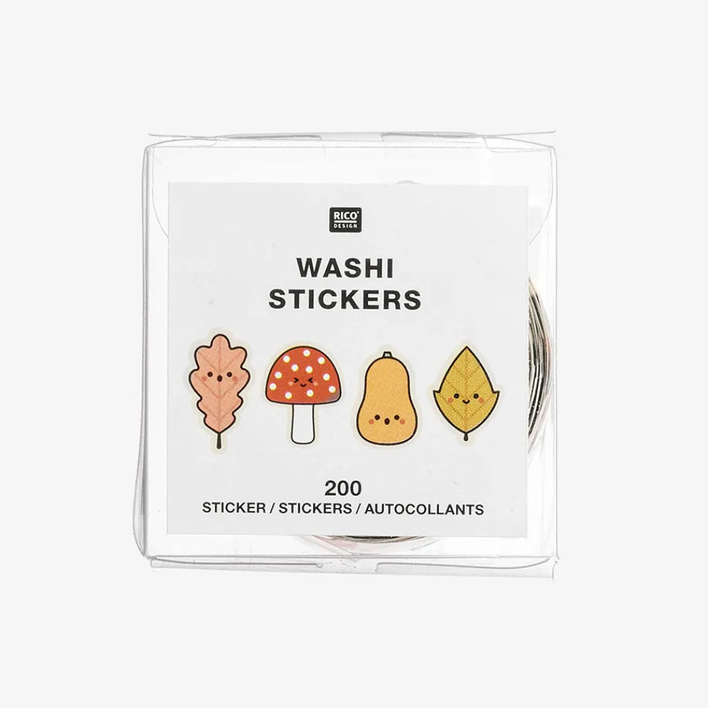Store Rico Design Kawaii Autumn Washi Tape Sticker