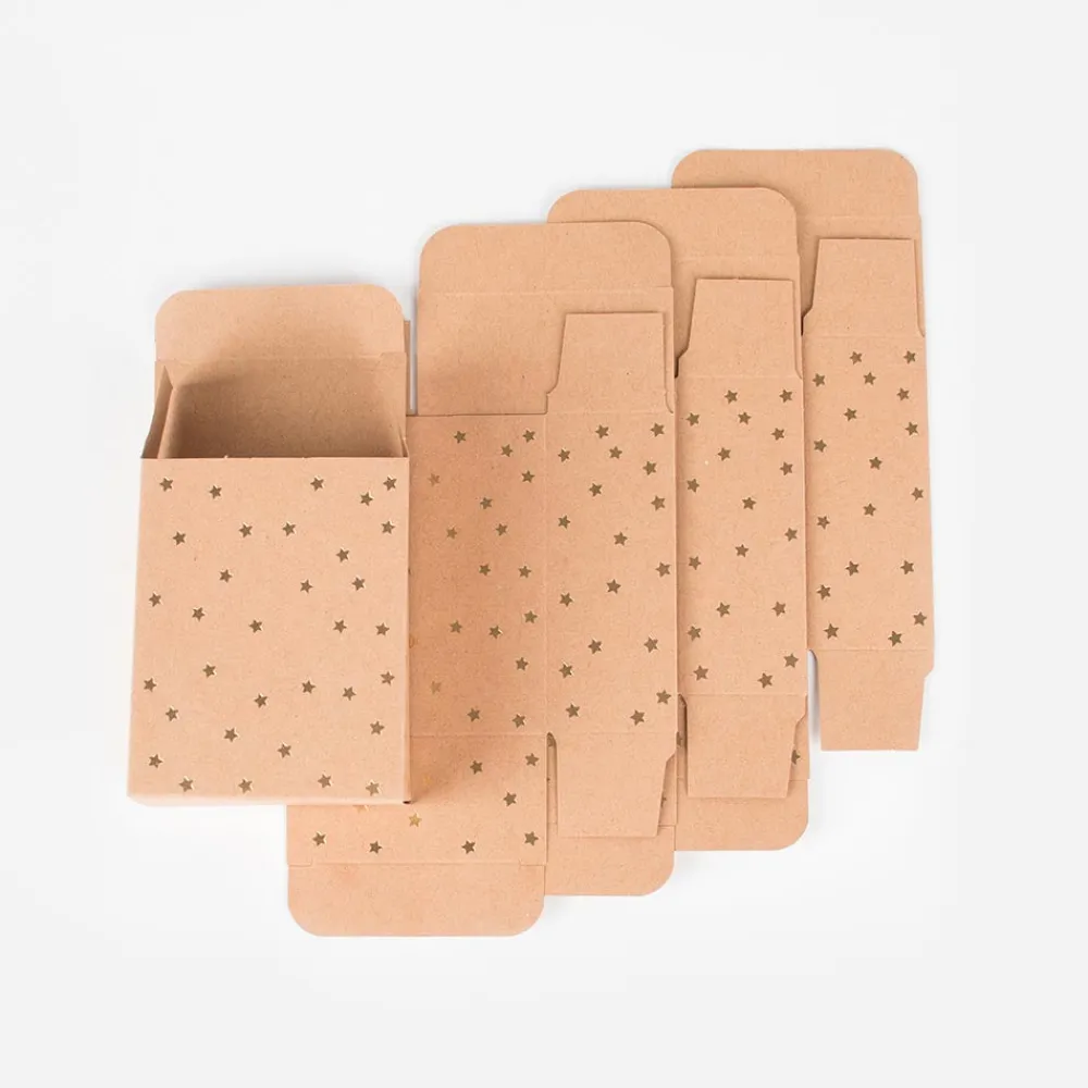 Clearance Rico Design Kraft Advent Calendar With Gold Stars