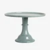 New A Little Lovely Company Large Cake Stand - Sage Green