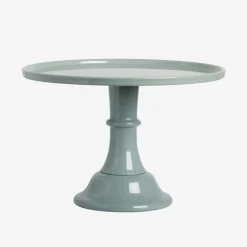 New A Little Lovely Company Large Cake Stand - Sage Green