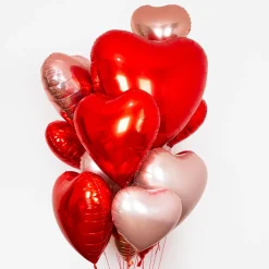 Clearance Party Deco Large Light Pink Heart Helium Balloon