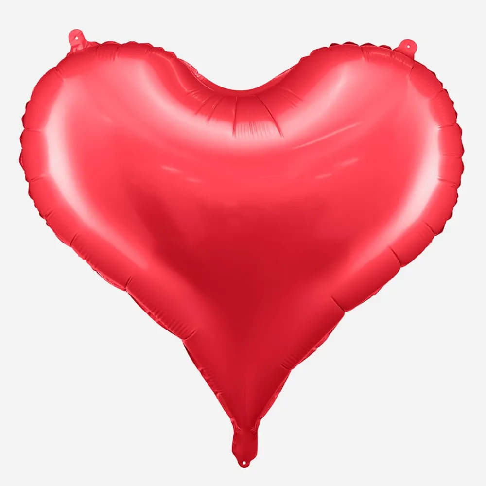 New Party Deco Large Red Heart Foil Balloon