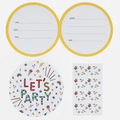 Cheap My Little Day Let'S Party Birthday Invitation (8)