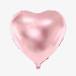 Fashion Party Deco Light Pink Heart Helium Balloon