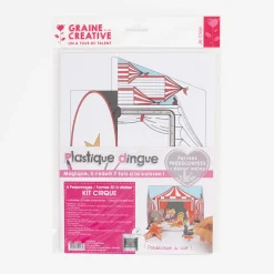 Clearance Graine Créative Magic Plastic 3D Circus Decor