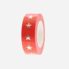 Sale Rico Design Masking Tape Red Stars