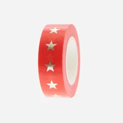 Sale Rico Design Masking Tape Red Stars