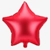 Clearance Party Deco Matt Red Star Balloon