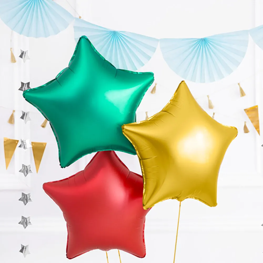 Best Party Deco Matte Gold Star Balloon