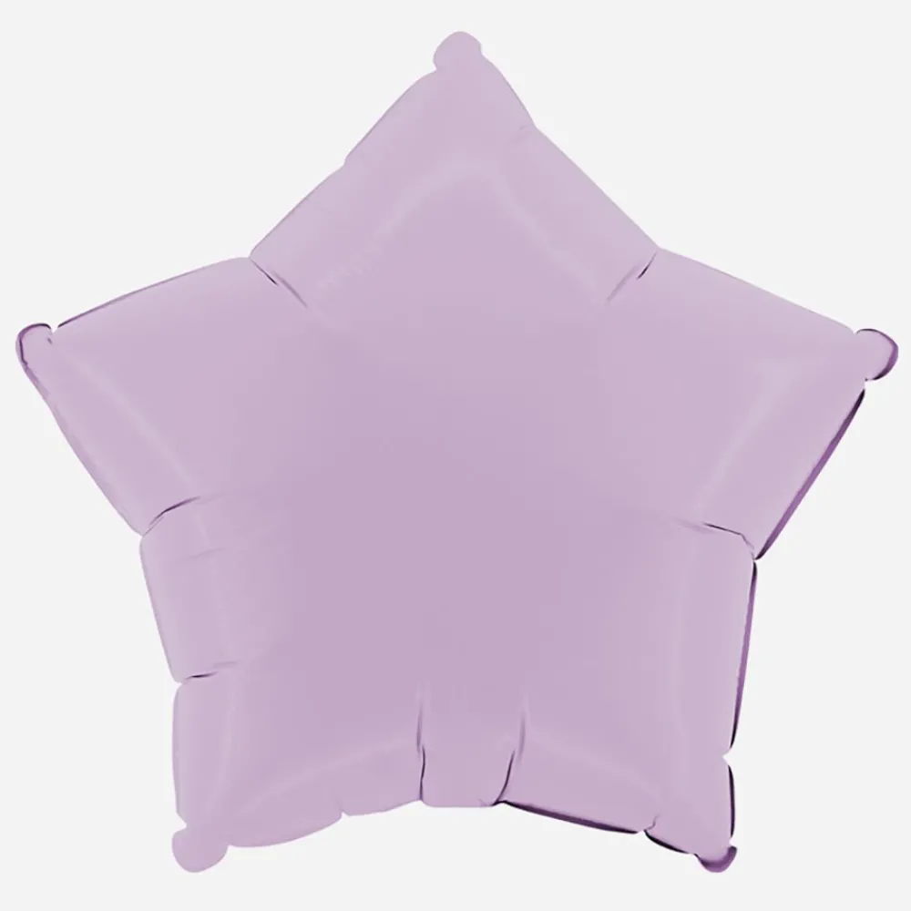 Store Grabo Balloons Matte Lilac Star Balloon