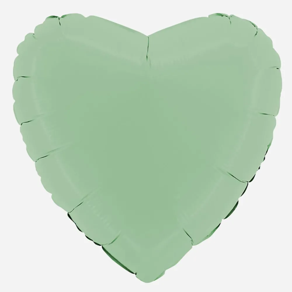 Flash Sale Grabo Balloons Matte Sage Heart Balloon