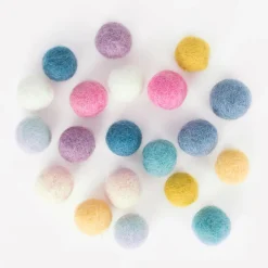 Fashion Rico Design Mixed Pastel Felt Balls