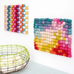 Outlet Rico Design Mixed Pink And Purple Felt Balls