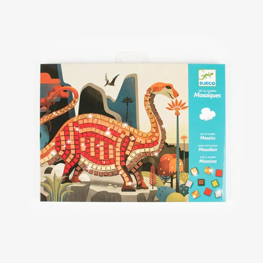Cheap Djeco Mosaic - Dinosaurs
