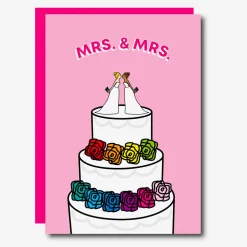 Outlet Studio Soph Mrs Wedding Greeting Card. & Mrs.