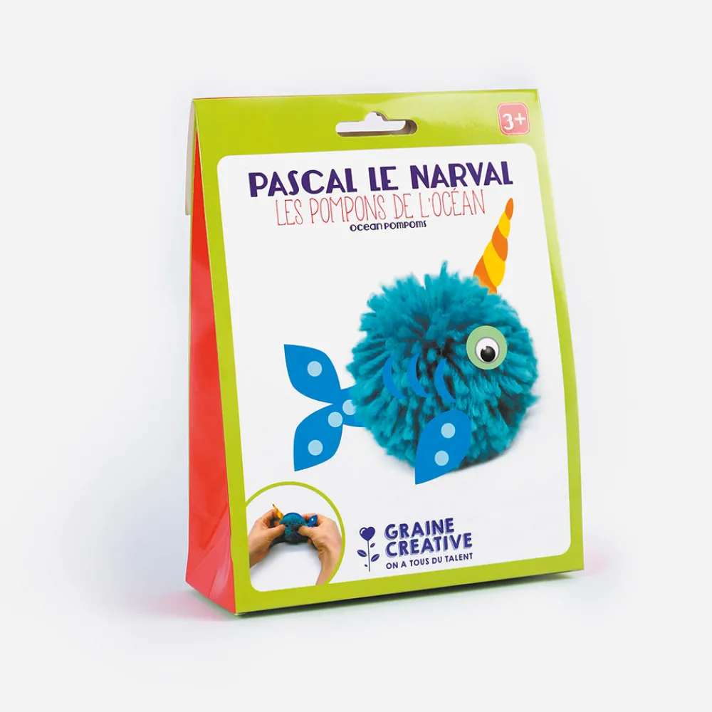 Shop Graine Créative Narwhal Pompom Kit