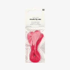 Discount Rico Design Neon Fuchsia Pink Elastic Thread