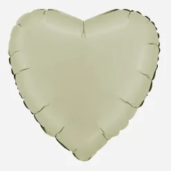 Cheap Grabo Balloons Olive Satin Heart Balloon