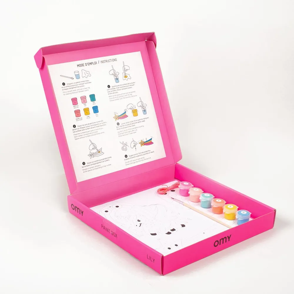 Clearance Omy Paint Box Lily Unicorn