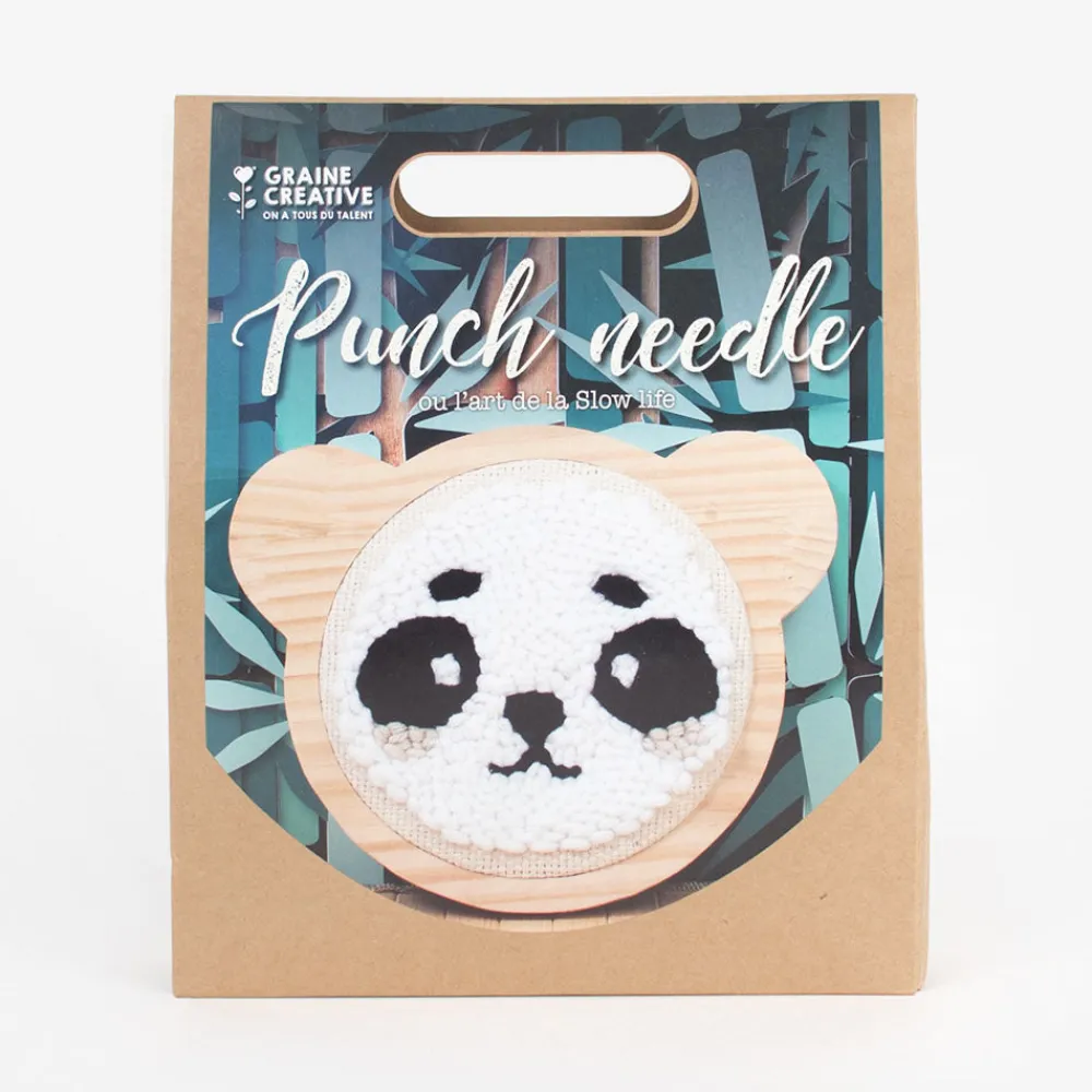 Store Graine Créative Panda Punch Needle Kit