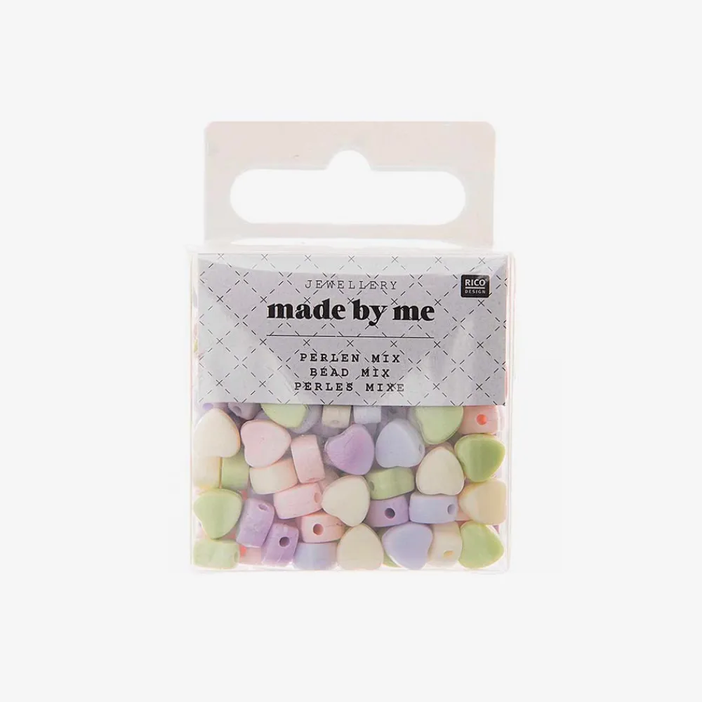 Flash Sale Rico Design Pastel Heart Beads