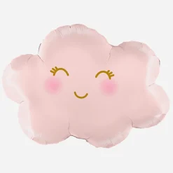 Store Grabo Balloons Pastel Pink Smiling Cloud Balloon