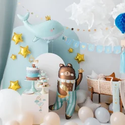 Best Party Deco Pastel Whale Balloon