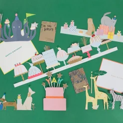 Clearance Meri Meri Pastry Accordion Card: Happy Birthday