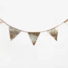 Outlet TalkingTables Pennant Garland - Golden Glitter