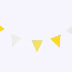 Fashion My Little Day Pennant Garland - Yellow