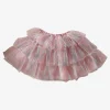 Outlet Ginger Ray Pink And Silver Tulle Tutu