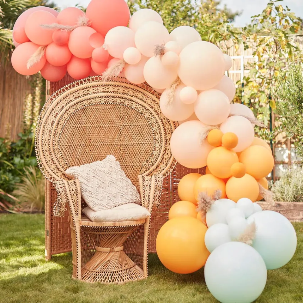 Online Ginger Ray Pink And Yellow Balloon Arch