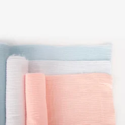 Outlet Arty Fêtes Factory Pink Cotton Gauze Table Runner