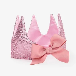 Fashion Great Pretenders Pink Princess Crown With Sequins
