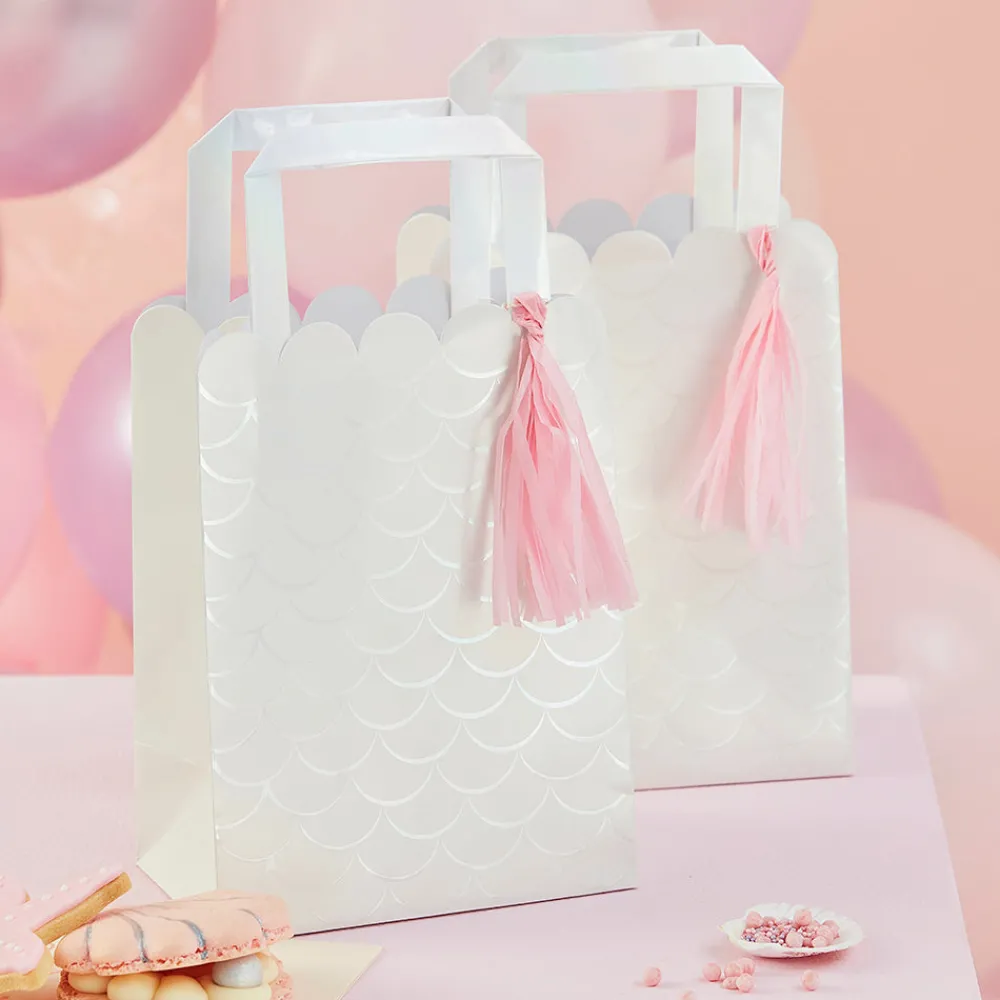 Flash Sale Ginger Ray Pink Seashell Gift Bags