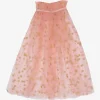 Fashion Meri Meri Pink Star Tulle Cape, 3-6 Years