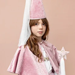 Discount Mimi & Lula Pink Velvet Princess Cape