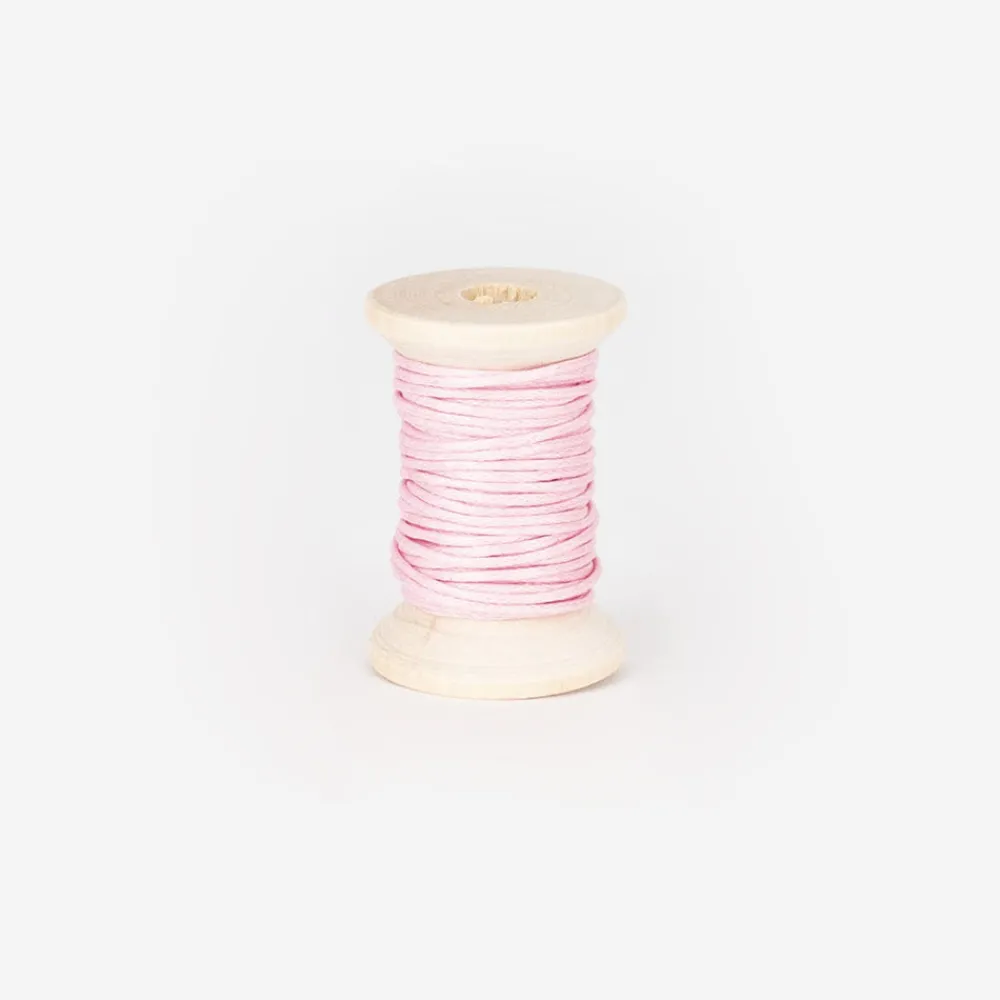 Clearance Graine Créative Pink Waxed Cotton Thread