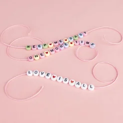 Clearance Graine Créative Pink Waxed Cotton Thread