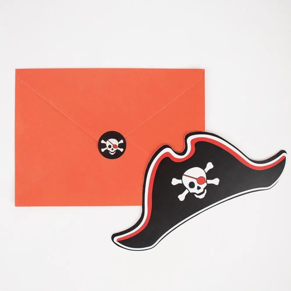 Fashion My Little Day Pirate Birthday Invitation (8)