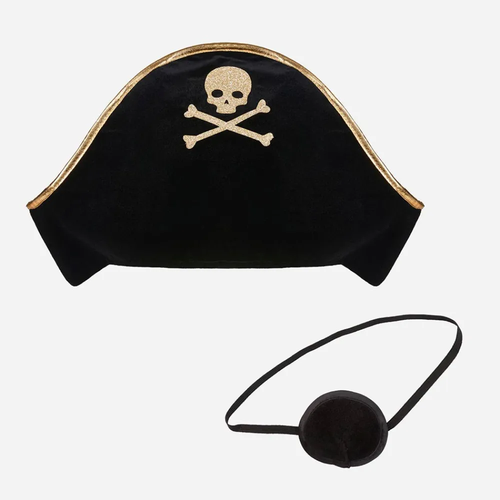 Online Mimi & Lula Pirate Hat And Eye Patch