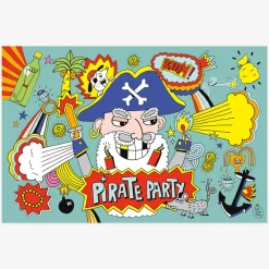 Cheap Pirouette Cacahouete Pirate Party Birthday Invitation (8)