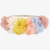 Flash Sale Meri Meri Pompom Crown In Multicolored Tulle