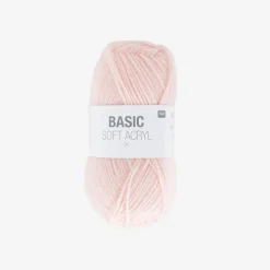 Discount Rico Design Powder Pink Ball Of Yarn