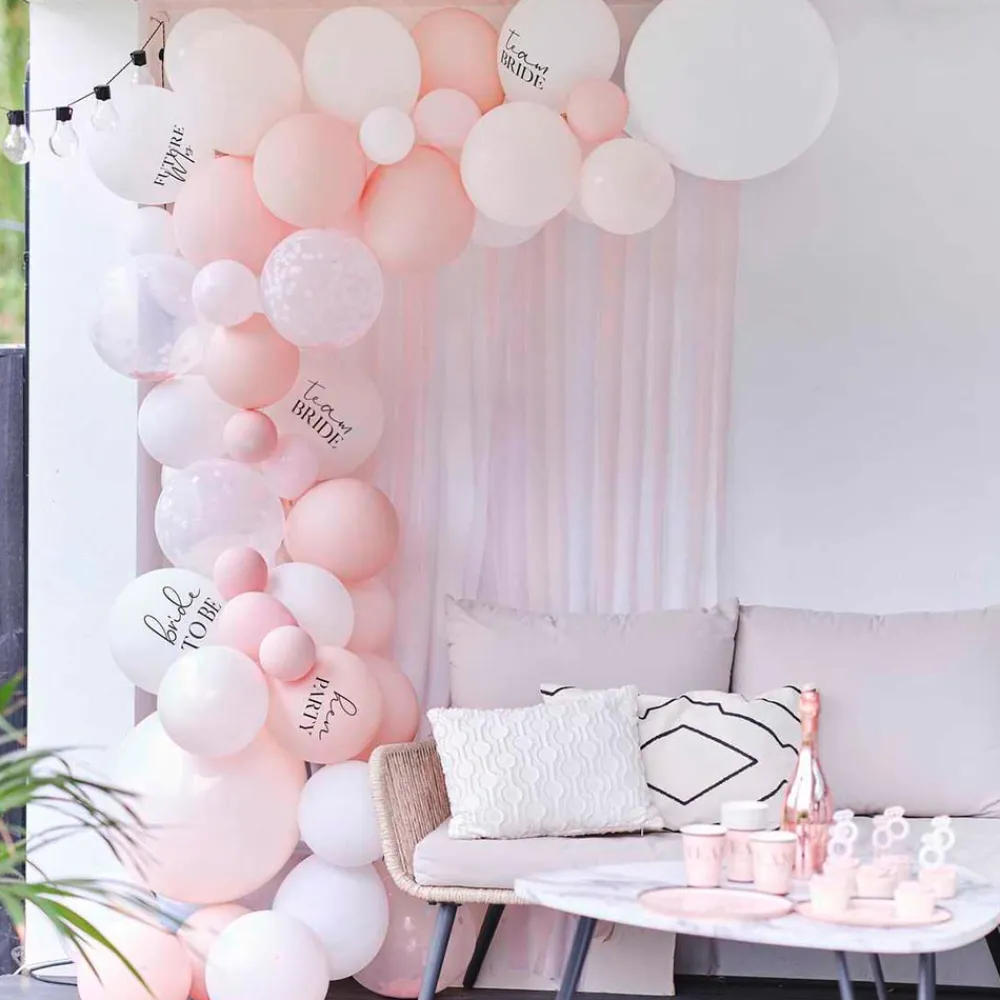 Discount Ginger Ray Powder Pink Evjf Balloon Arch