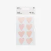 Hot Rico Design Powder Pink Heart Stickers