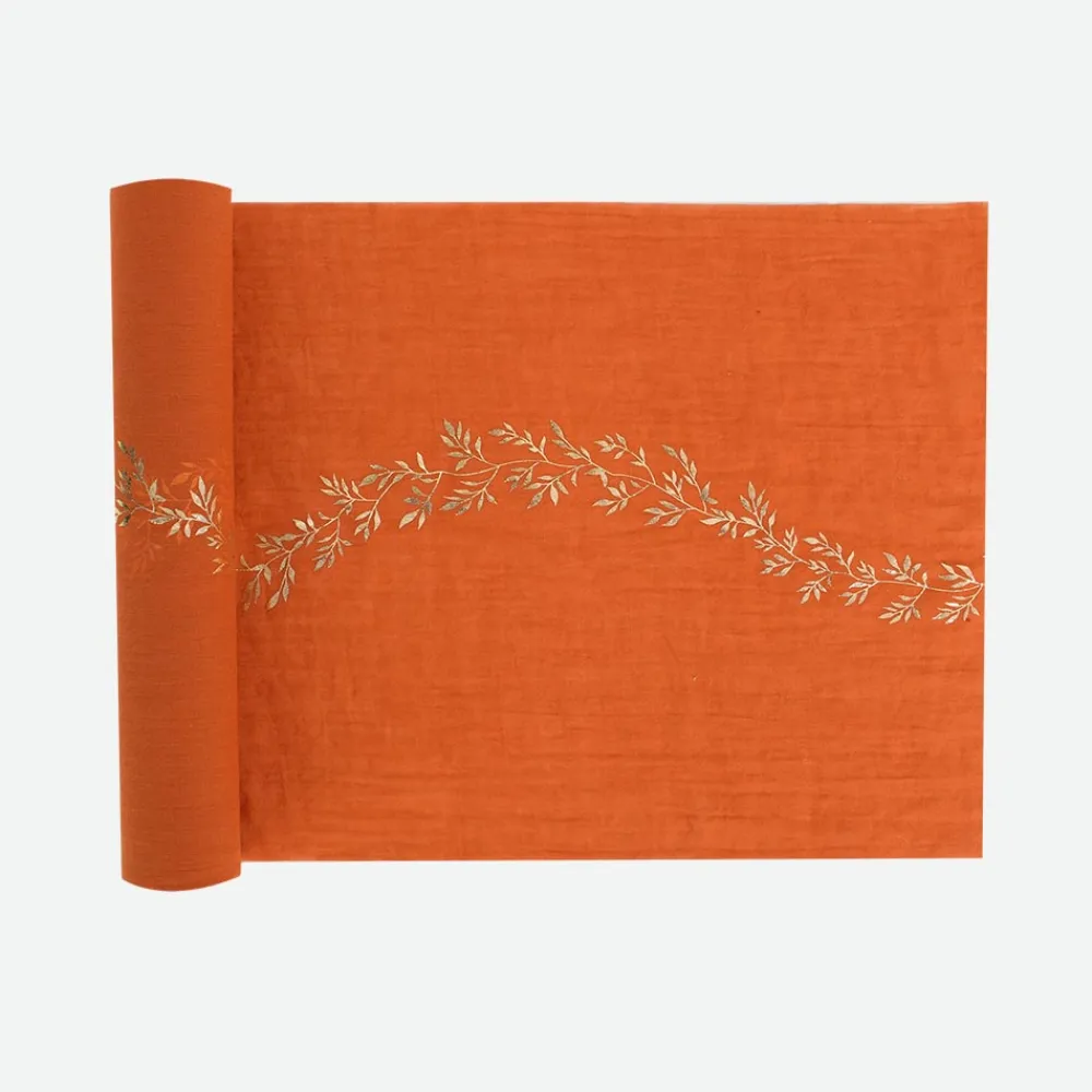 Store Arty Fêtes Factory Pretty Strands Terracotta Table Runner