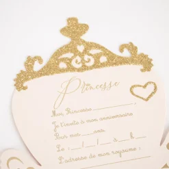 Clearance Arty Fêtes Factory Princess Carriage Birthday Invitation (8)